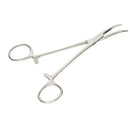 5-1/2" Stainless Steel, Self Locking Curved Forceps