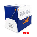6E04URRD4, Wavenet RED CAT 6 550MHz UTP CMR Cable ~ 1,000 Foot