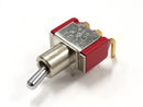 C&K 7101MD9ABE SPDT ON-ON Right Angle Toggle Switch, Horizontal Action 4VA @ 20V