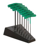 33034, Bondhus 8 Piece Torx® Star Driver T-Handle Set (T9 to T40) with Stand