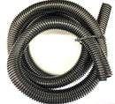 5 Foot Black Split Loom 3/4'' Diameter Flexible Convoluted Tubing