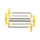 75146, Bondhus 6 Piece Inch ProHold T-Handle Hex Balldriver Set (5/32" to 3/8")