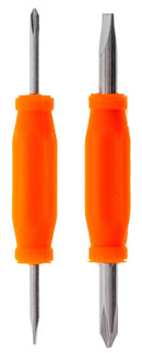 4 in 1 Precision Pocket Screwdriver (Phillips: #00, #1; Slotted: 1/8", 1/16")