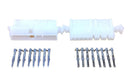 1 Pair of 8 Circuit Molex 0.062" Male and Female Connectors with Pins - MarVac Electronics