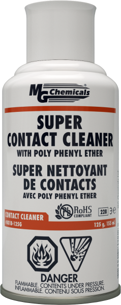 Super Contact Cleaner with PPE 125G 4.5oz (Aero) 801B-125G