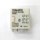 Philips ECG RLY2763 (RYX-E1-Y4-V700) 24 Volt DC Coil, 4PDT Relay - MarVac Electronics