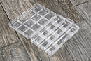 11 Compartment Plastic Storage Box Bin With Lock (7-1/2" x 4-7/8" x 1-1/4")