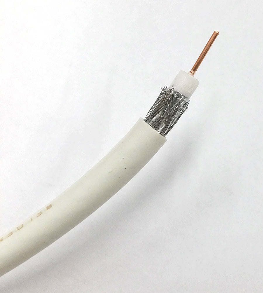 S WIRE CLIP FOR MESSENGERED COAXIAL CABLE