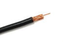 25' Belden 9201 RG-58/U 52 Ohm Coaxial Cable, 20AWG Solid Center