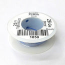 25' 26AWG BLUE Hi Temp PTFE Insulated Silver Plated 600 Volt Hook-Up Wire - MarVac Electronics
