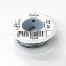 25' 22AWG BLACK Hi Temp PTFE Insulated Silver Plated 600 Volt Hook-Up Wire - MarVac Electronics