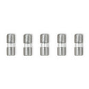 5 Pack of Buss AGA-5, 5A 32V Fast Acting (Fast Blow) Glass Body Fuses