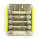 5 Pack of Buss AGC-1/500, 0.002A 250V Fast Acting (Fast Blow) Glass Body Fuses