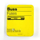 5 Pack of Buss AGC-1/500, 0.002A 250V Fast Acting (Fast Blow) Glass Body Fuses