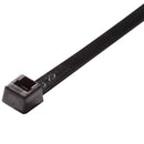 APU-11-50-0-D, American Pride 11.0" UV Black Wire & Cable Ties, 500pc Bag