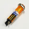 Sato Parts # BN-5665-1-OR, 12mm Round Orange Domed Neon Indicator Light, 100V ~ 125V