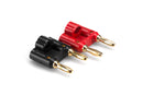 BNA-100, Hosa Connector, Dual Banana, 2 pc