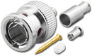 BNC-3029-179-75, 75 Ohm BNC Male 3 Piece Crimp Connector for RG-179/U Cable