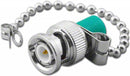BNC-3061-2, BNC Male Terminator, 50 Ohm 1% 1/2 Watt with Chain