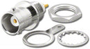 BNC-3194T, BNC Female Front Bulkhead Jack, Teflon Insulator ~ UG-1094/U