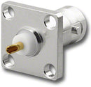 BNC-3197, BNC Female 4 Hole Square Panel Mount Jack