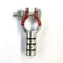 Straight Pure Copper Battery Terminal 1/0AWG Positive (+) Side, ~ 1/0 Gauge