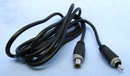 CA28, Philmore 6 Foot Male RCA Plug to Female RCA Jack Cable
