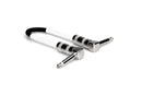 CPE-112, Hosa Guitar Patch Cable, Hosa Right-angle to Same, 12 in