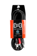 CPP-204, Hosa Stereo Interconnect, Dual 1/4 in TS to Same, 4 m
