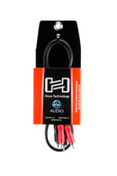 CRA-201, Hosa Stereo Interconnect, Dual RCA to Same, 1 m