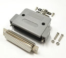 HD 78 Pin Female D-Sub Cable Mount Connector w/ Plastic Cover DB78
