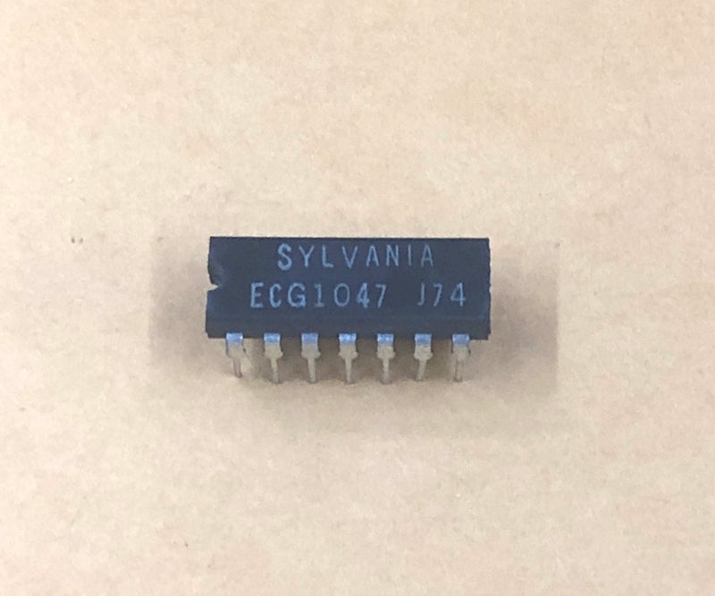 ECG1047, FM / IF Detector Amplifier w/ Audio Amplifier IC ~ 14 Pin DIP (NTE1047)