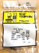 ECG5474, 400V @ 5A Silicon Controlled Rectifier SCR ~ TO-64 (NTE5474)