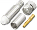 FME-2412, FME Female 4 Piece Crimp Straight Jack for RG-58/U Cable