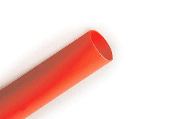 Enviro Sleeve 1/4" RED 4' Length of 2:1 Shrink Ratio Polyolefin Heat Shrink