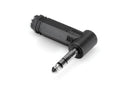GPP-273, Hosa Right-angle Adapter, 1/4 in TRS to Same