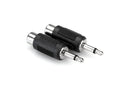 GRM-114, Hosa Adapters, RCA to 3.5 mm TS, 2 pc