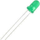 Hobby 10 Pack of 5mm Green Diffused LEDs ~ 2V @ 20mA