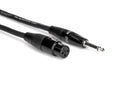 HMIC-025HZ, Hosa Pro Microphone Cable, REAN XLR3F to 1/4 in TS, 25 ft