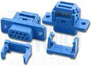 Pan Pacific IDC-9F-BLUE, 9pin Female IDC Type ALL Plastic Shell