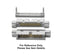 IDM-10E, 10 Pin IDC 0.1'' (2.54mm) Pin Spacing ~ Panel Mount Male Ribbon Header