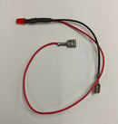 5mm 12V DC RED LED with 26'' Leads