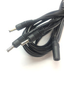 MVELL-3Y, 2.1mm Female to Three 1.3mm Male Adapter