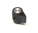 EH71-0K2S, EHC 1/4" Shaft 0.500" Diameter Skirted Pointer Knob w/ Inlay (K18)