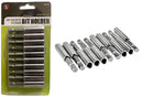 10 Piece 2.0" Magnetic 1/4" Hex Extension Bit Holder Set