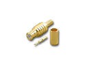 MCX-2201, MCX Male 3 Piece Crimp Connector for RG-316/U Cable