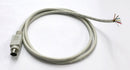 MD6M-SE-3 3' 6 pin Mini DIN Male Pigtail Cable (PS2 Keyboard Mouse) for DIY Projects
