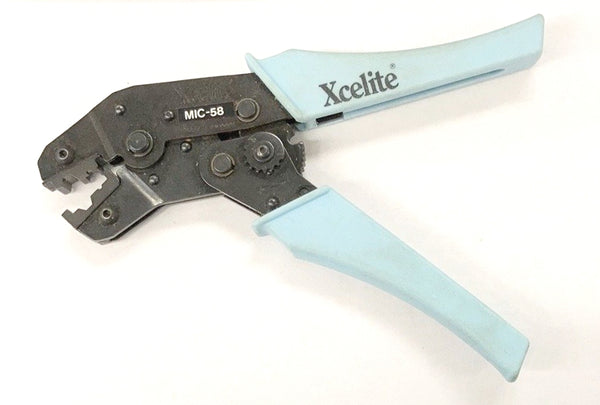 Xcelite MIC-58 Hex Crimp Tool for RG58 3 Piece BNC & TNC Connectors ~ MIC58