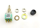 Alcoswitch MPA206N, DPDT ON-ON, Mini Push Button Switch 6A@125V, 4A@28V DC