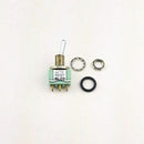 Alcoswitch MTE106F, SPDT ON-(ON) Momentary Mini Toggle Switch 6A@125V, 4A@28V DC